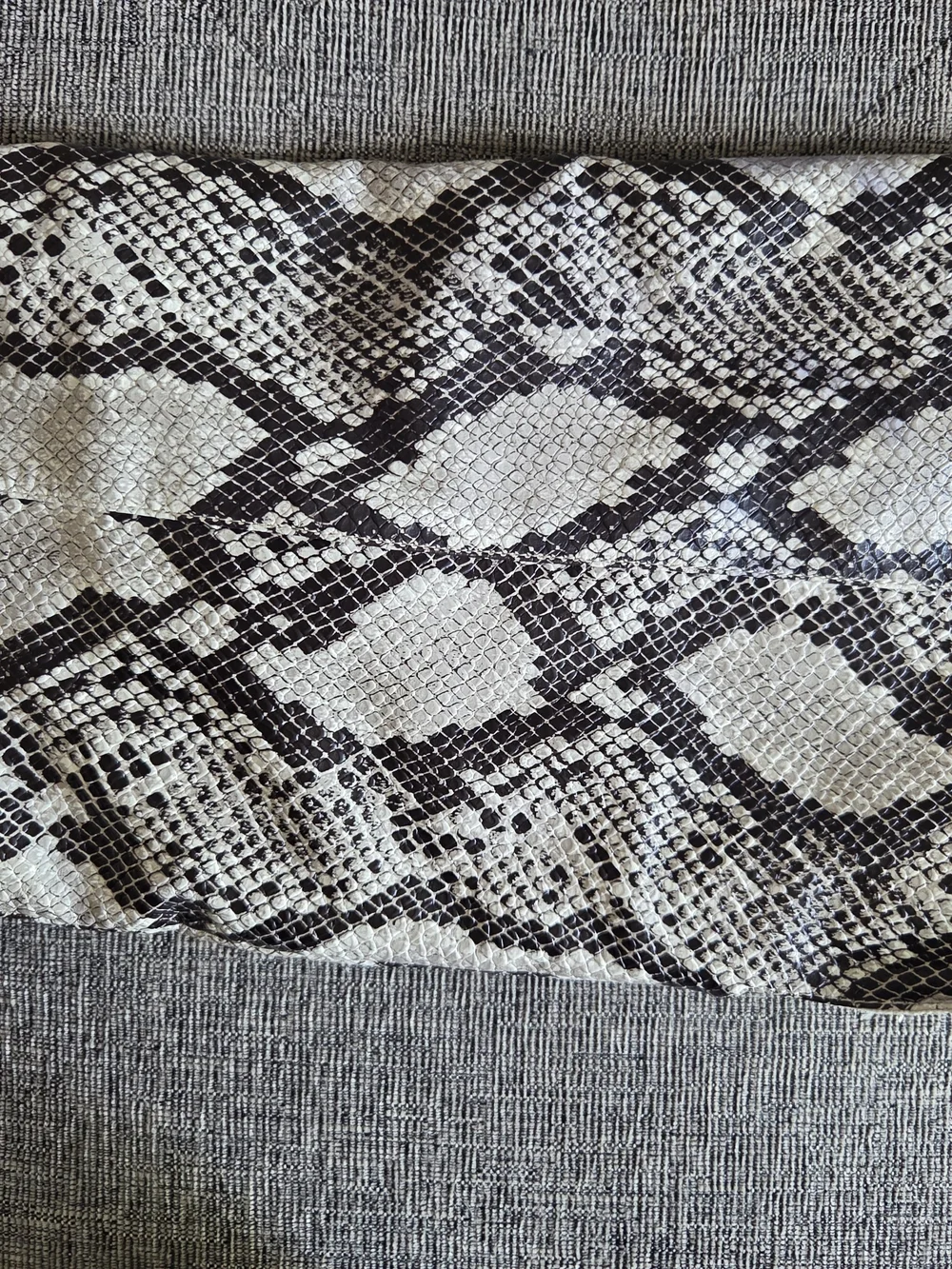 Bamboo Womens Snakeskin Over-the-Knee Boots Size 9